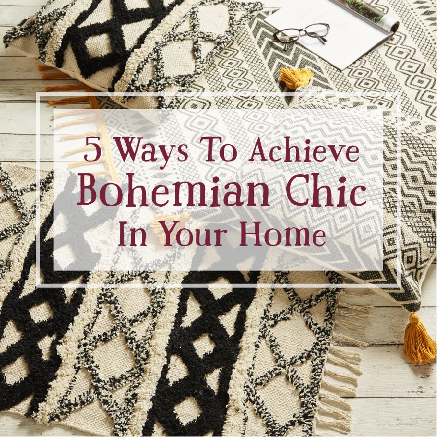 Bohemian Chic - 5 ways to achieve the latest laid-back interiors trend