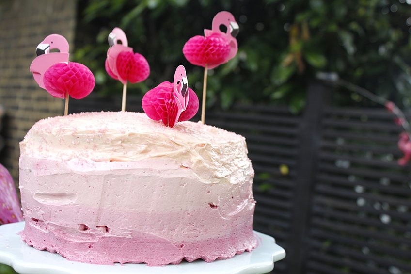 Fantastic Flamingo Cake