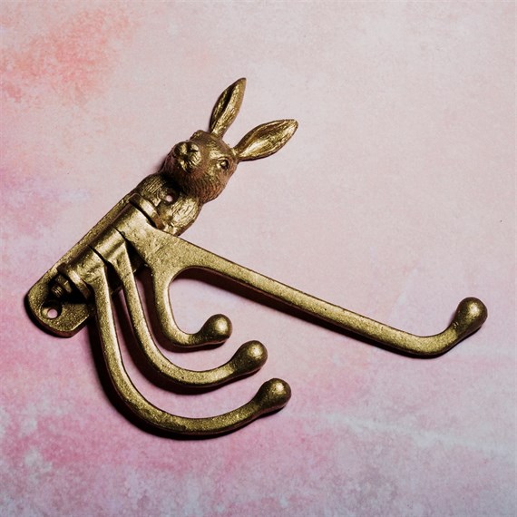 Hook Woodland Rabbit Gold