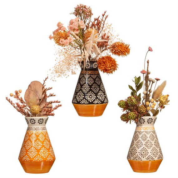 Global Craft Mini Vases Set of 3