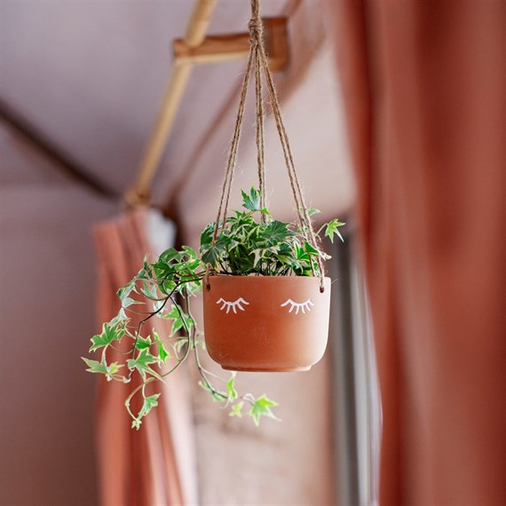Sass & Belle Little Leggy – Vaso In Terracotta Con Occhi, Stile Bohémien, Altezza 10 Cm