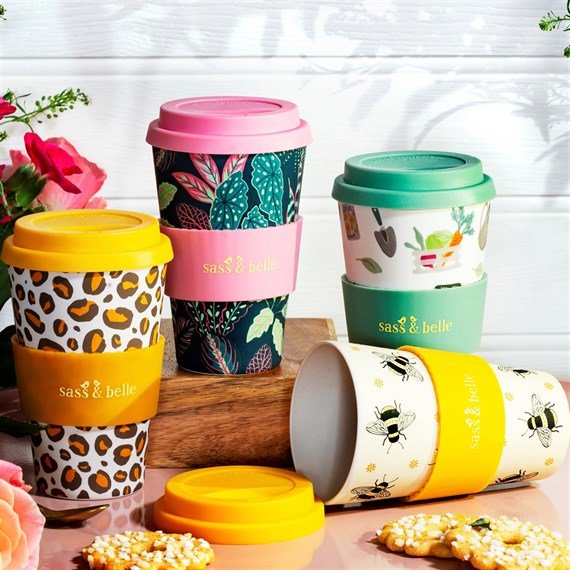 Busy Bees Bamboo Coffee Cup