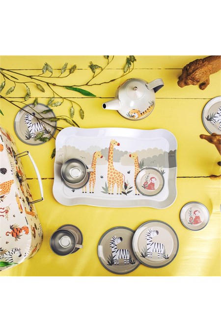 Sass & Belle Kinder-Teeset Space Explorer 14-teilig dunkelblau bunt 29x9,5x19,5c 