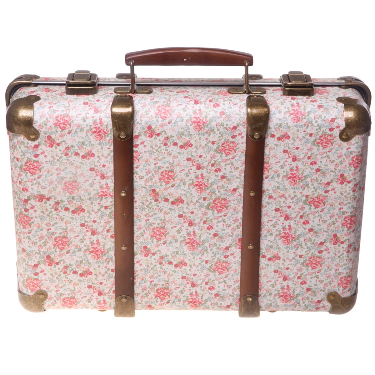 floral suitcase