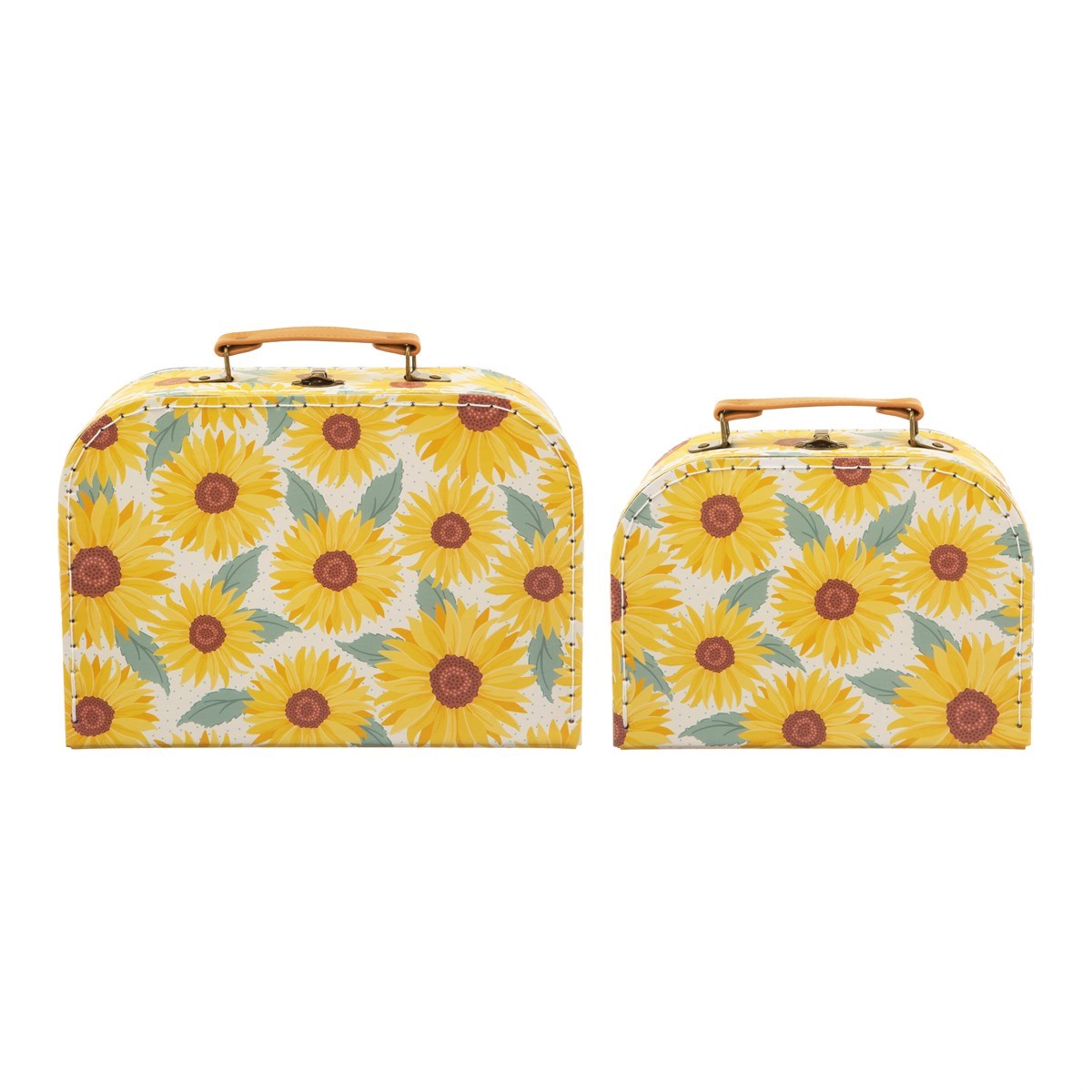 sunflower suitcase
