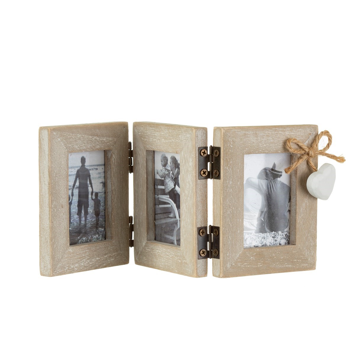 triple photo frame
