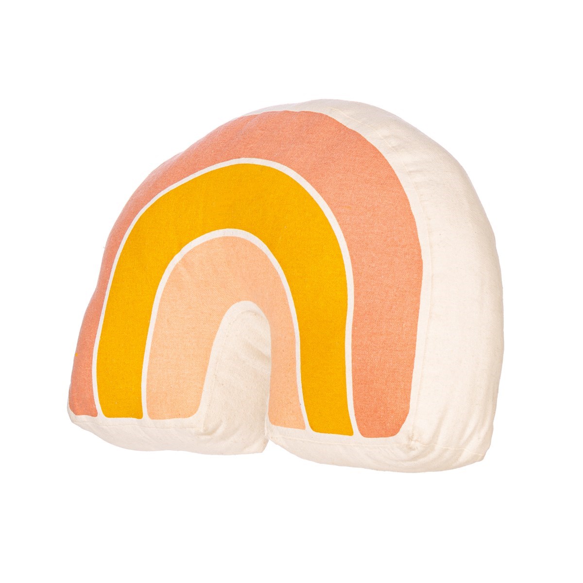 Rainbow shaped cushion hot sale