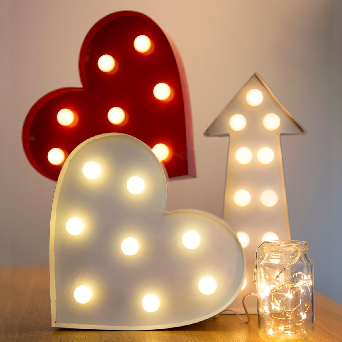 Wall Mounted Light Up Led Arrow