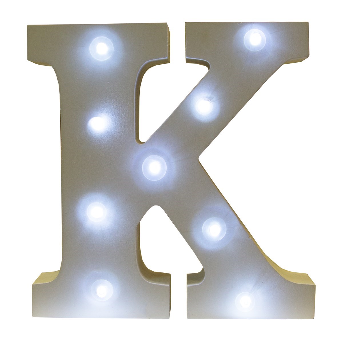 Alphabet Led Light Decoration Letter K