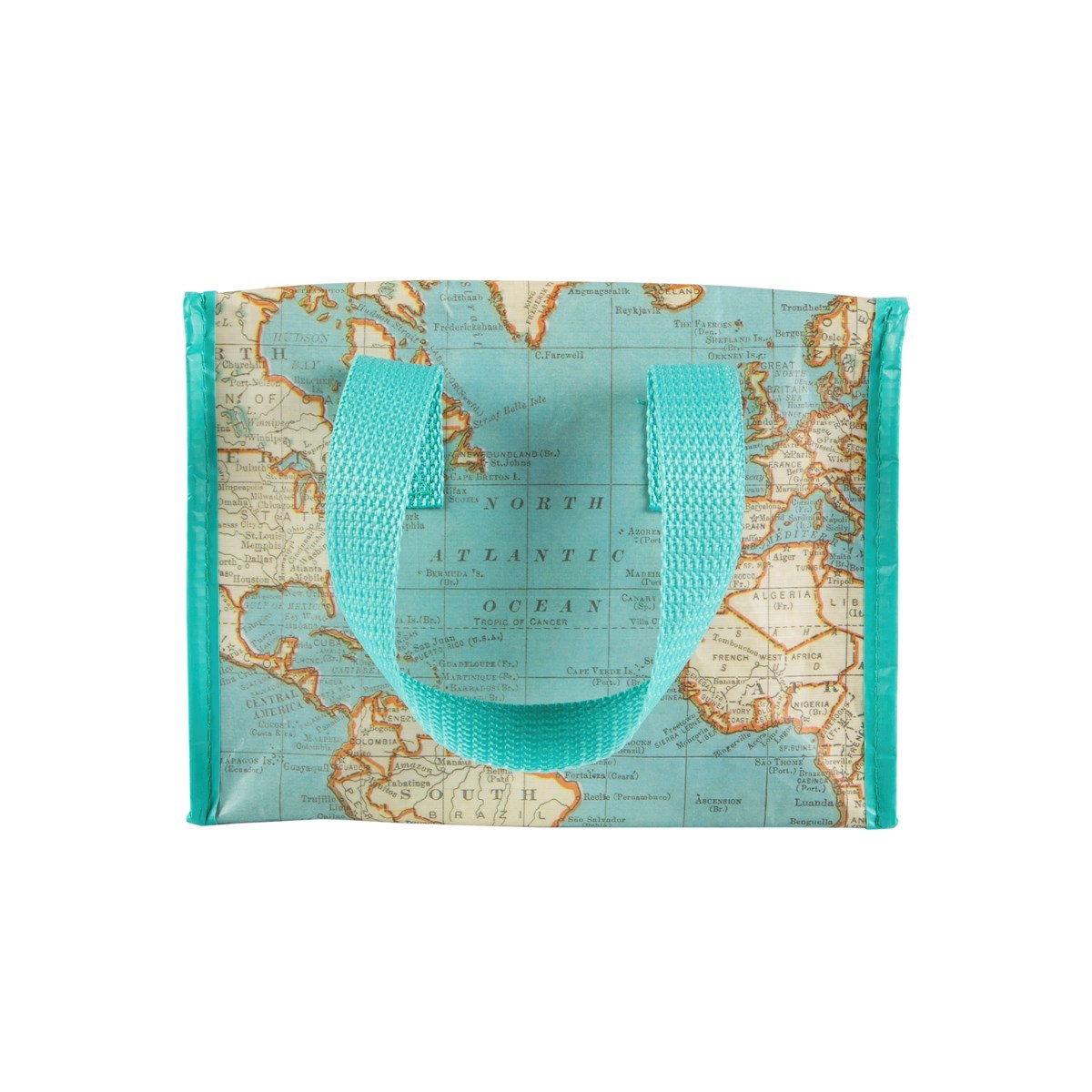 Sass & Belle Vintage Map Lunch Bag Sass & Belle Vintage Map Lunch Bag