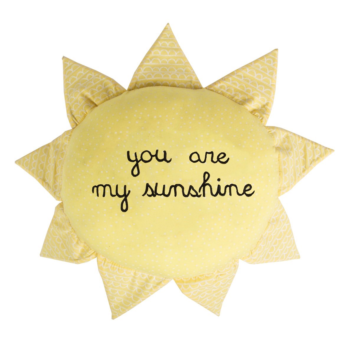 You Are My Sunshine Polka Dot Sun Cushion You Are My Sunshine Pillow | Flower