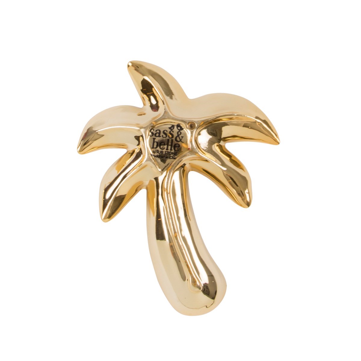 Gold Palm Tree Shaped Trinket Dish Gold Palm Tree Shaped Trinket Dish