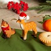 Wooden Deer Hanging Decoration
