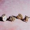 Gold Cheese Plant Leaf Drawer Knob