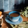Mojave Blue Tea Cup & Saucer Set