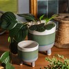Marlowe Blue Large Leggy Planter