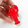 Lobster Enamel Keyring