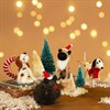Red Nosed Scottie Hanging Decoration