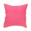 Rainbow Stripe Tufted Cushion Cover
