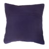 Denim Hexagon Patchwork Blue Cushion Cover