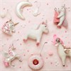 Pink Shimmer Unicorn Head Shaped Bauble