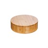 Round Bamboo Jewellery Box