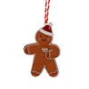 Gin-gerbread Men Hanging Decorations -Set of 3