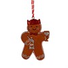Gin-gerbread Men Hanging Decorations -Set of 3