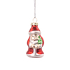 Santa & Trees Mini Shaped Baubles - Set of 6