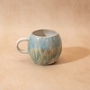 Coralie Teal & Green Mug
