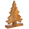 Natural Wood Standing Tree Decoration Large