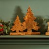 Natural Wood Standing Tree Decoration Large