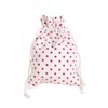 White & Red Polka Dot Gift Wrap Bag
