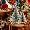 Grey Honeycomb Tree Standing Decoration - Set of 2