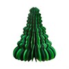 Green Honeycomb Paper Standing Decorations - Set of 2