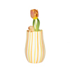Peeking Capybara Vase
