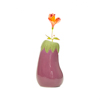 Aubergine Shaped Vase