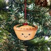 Mince Pie Shaped Ceramic Decoration