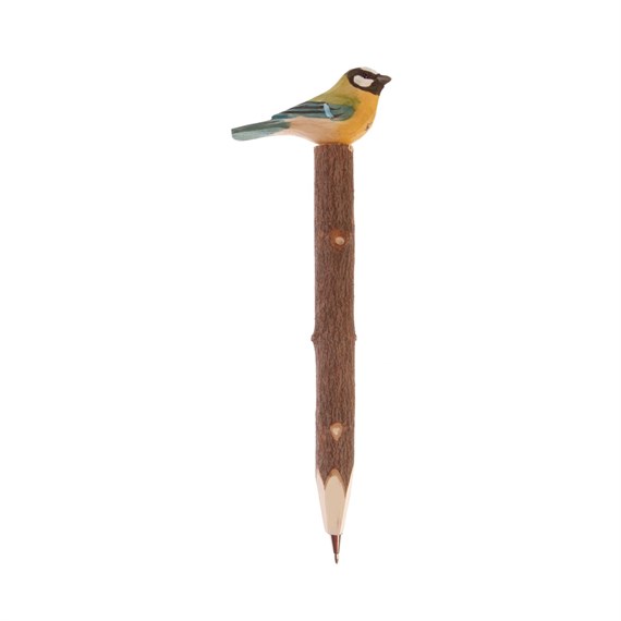 Blue Wooden British Birds Pens