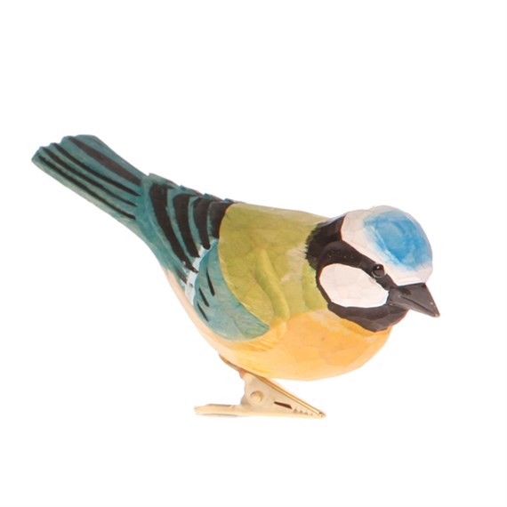 Blue British Bird Clip