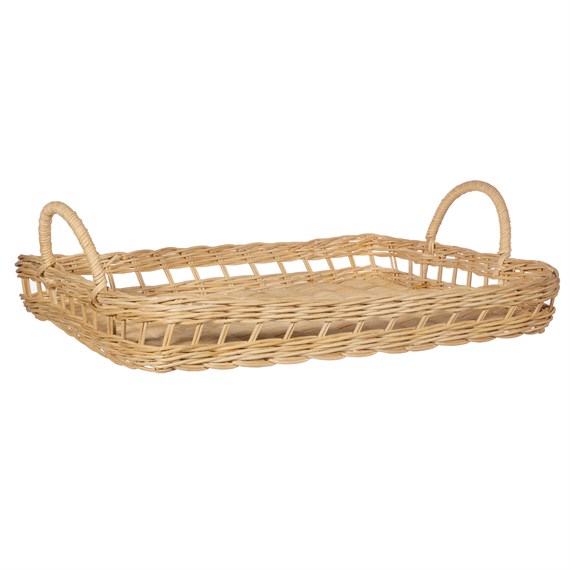 Decorative Rattan Tray