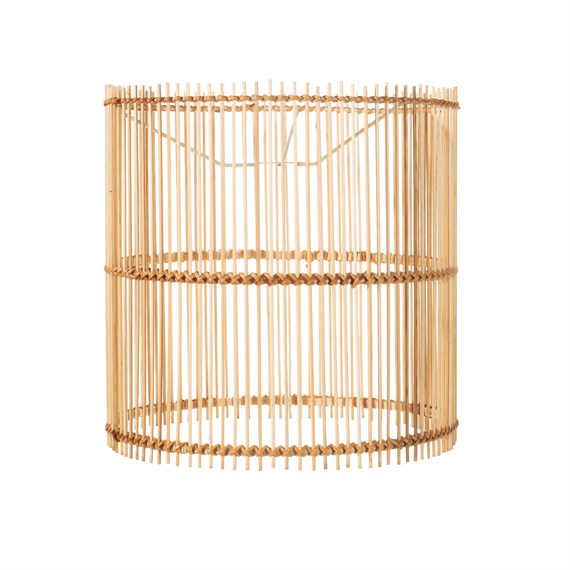 Round Bamboo Lampshade