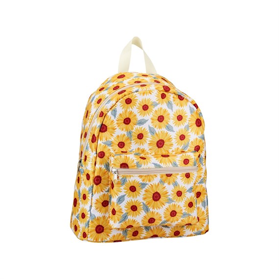 Sunflowers Floral Backpack Yellow