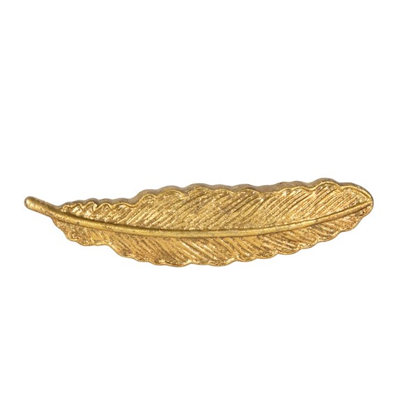 Golden Feather Vintage Drawer Knob