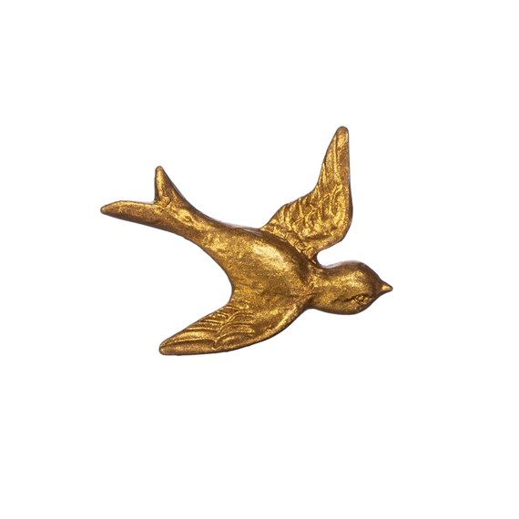 Gold Swallow Drawer Knob