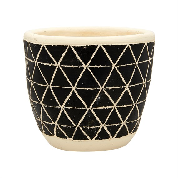 Scandi Boho Cement Planter