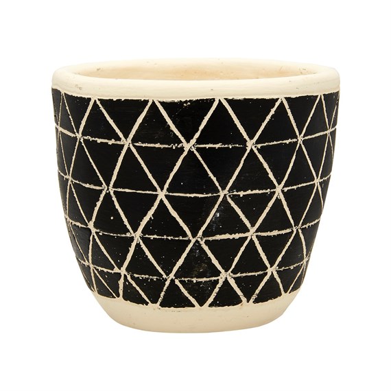 Scandi Boho Cement Planter