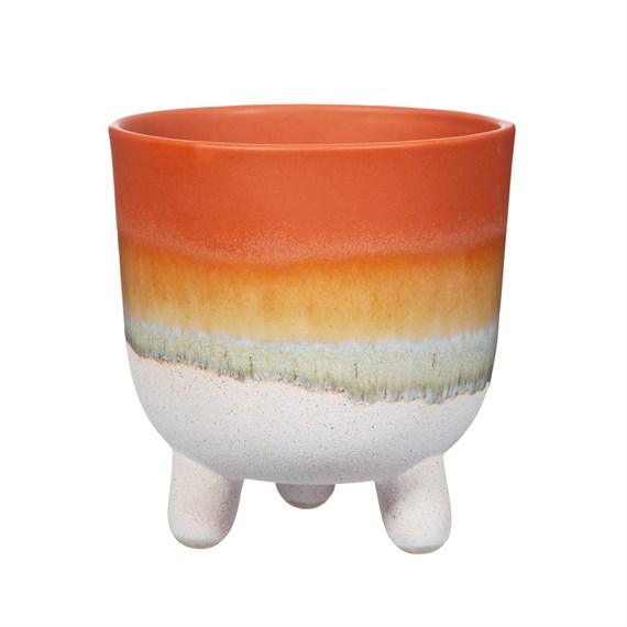 Mojave Glaze Terracotta Large Planter on Legs