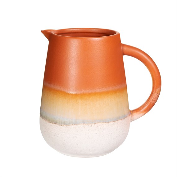 Mojave Glaze Jug Terracotta