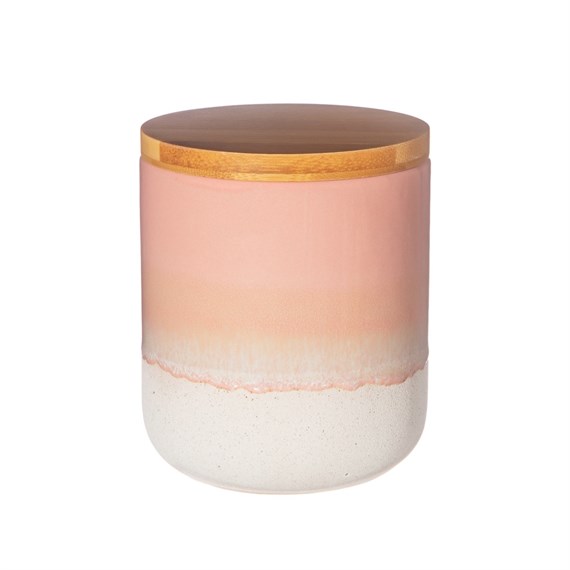 Mojave Glaze Pink Canister